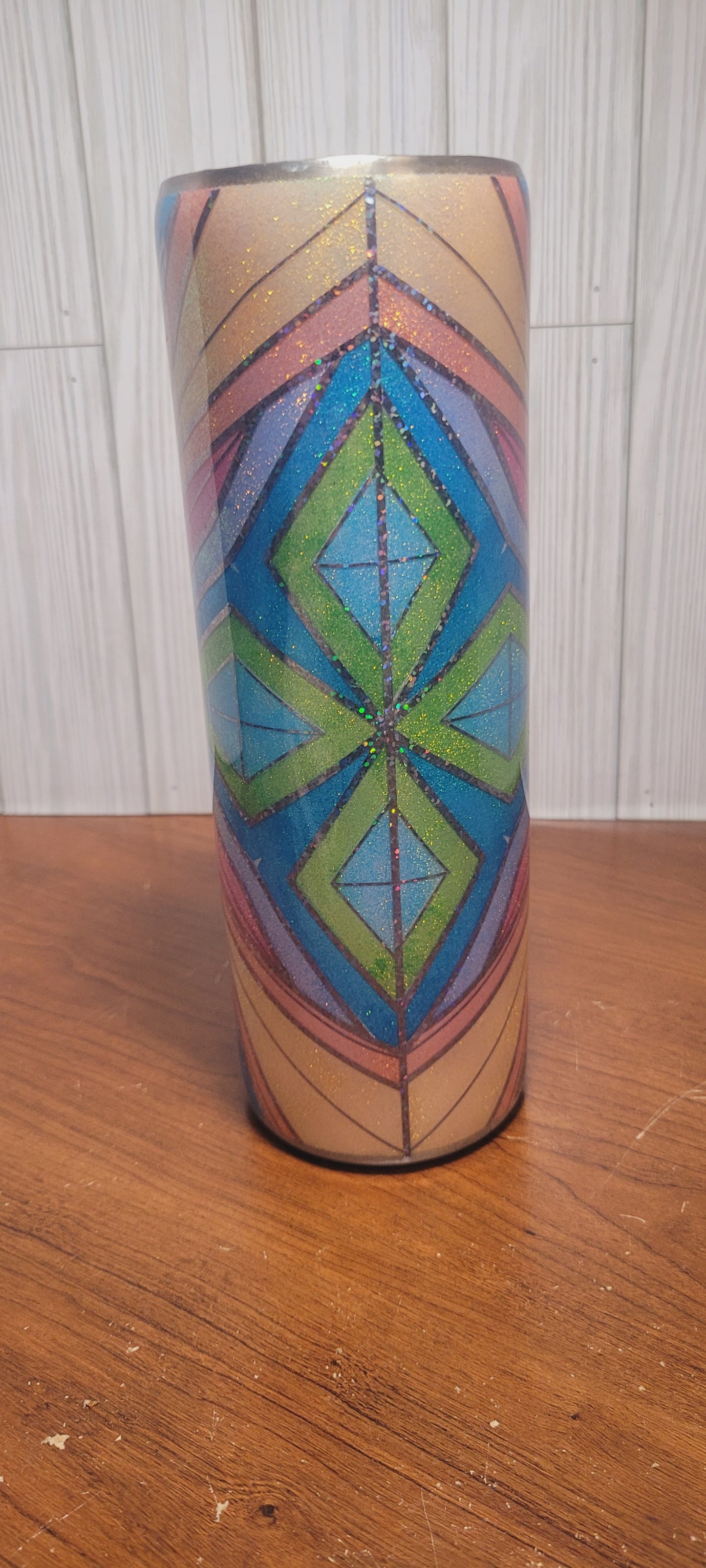 Hand Decorated Tumbler (30oz) #26