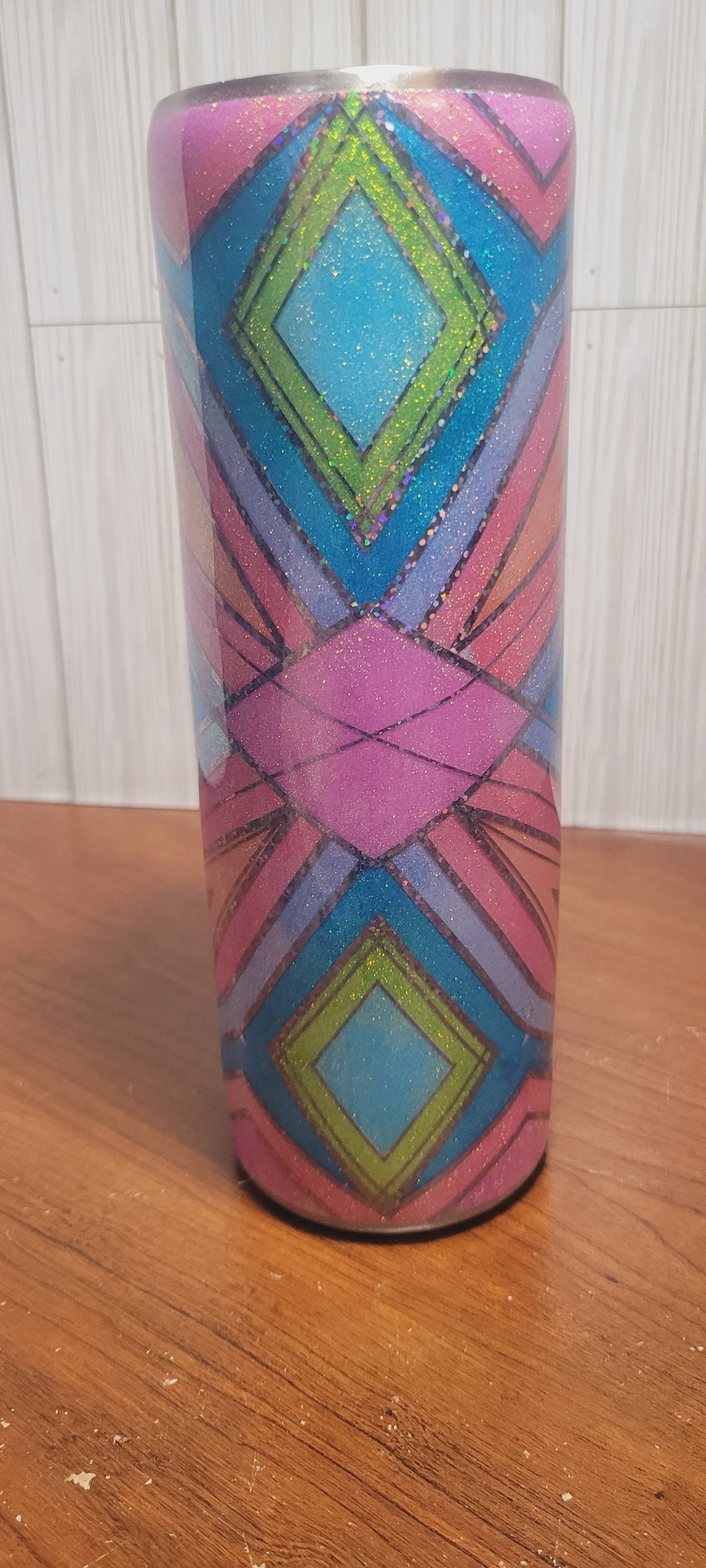 Hand Decorated Tumbler (30oz) #26