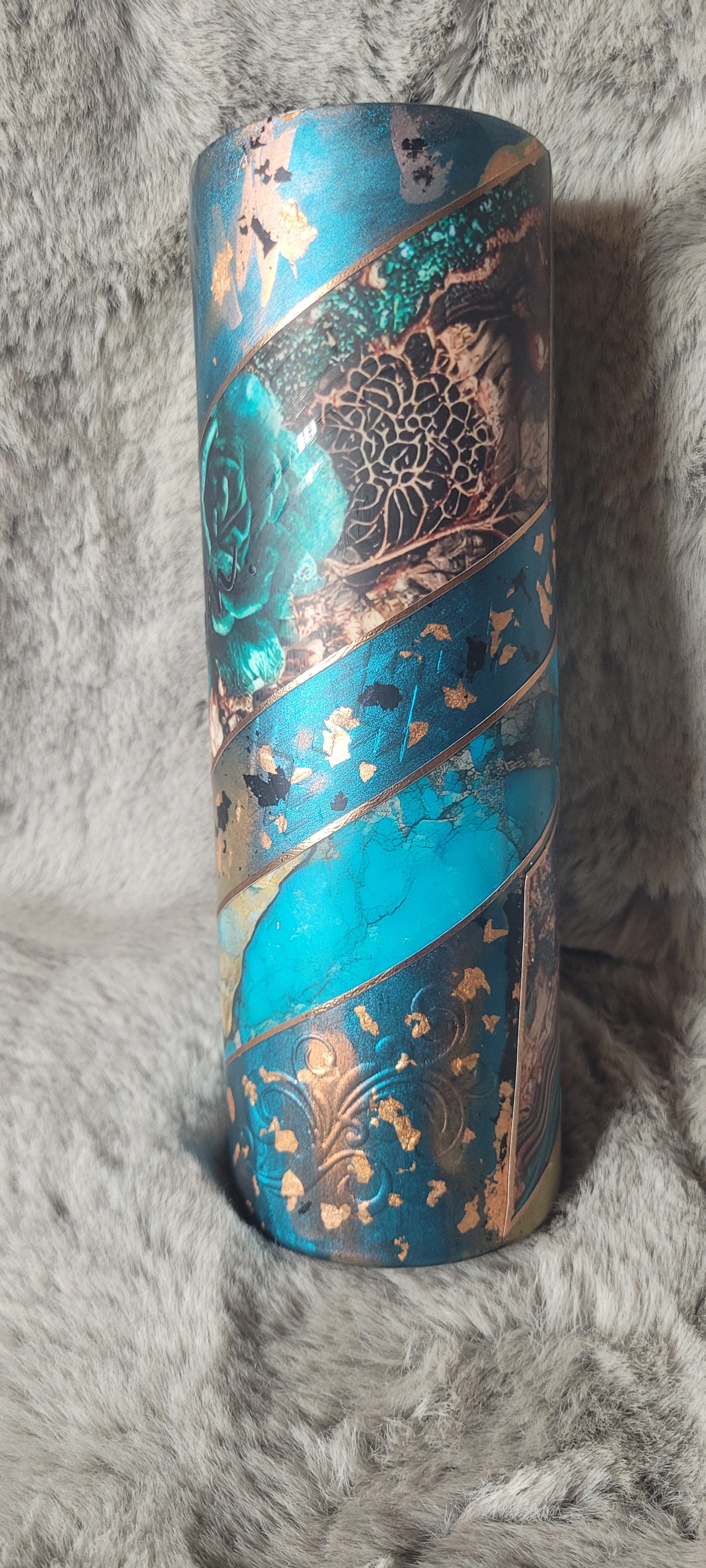 Hand Decorated Tumbler (30oz) Show them western