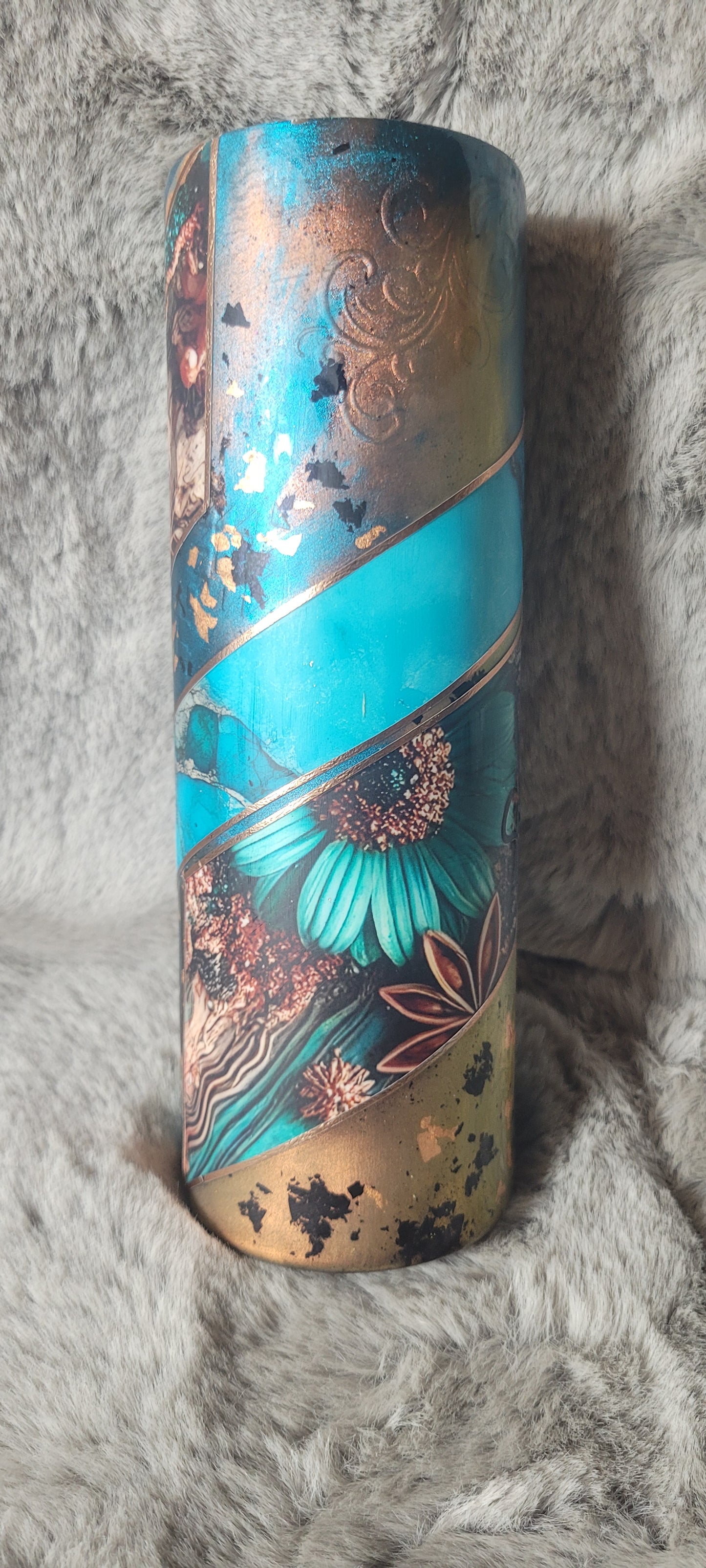 Hand Decorated Tumbler (30oz) Show them western
