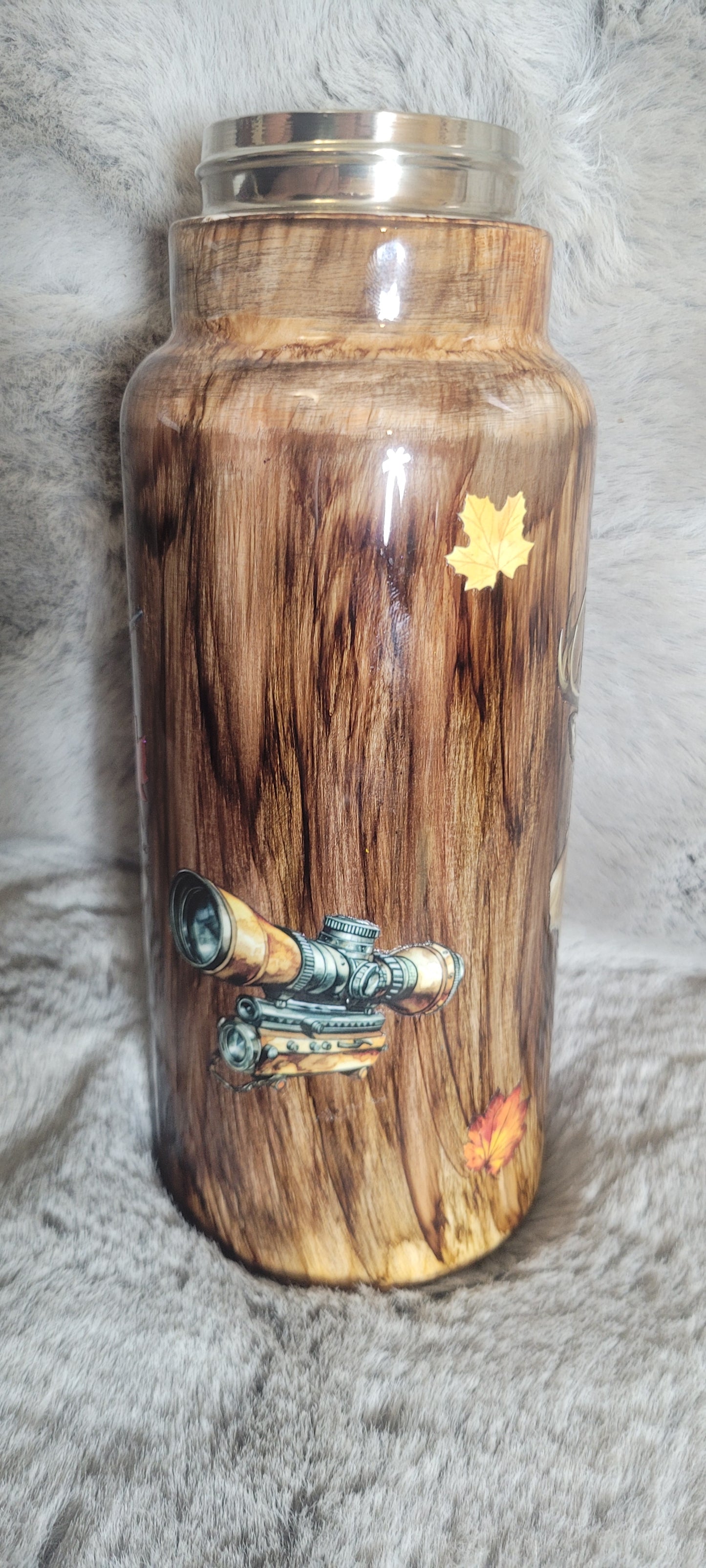 Hand Decorated Tumbler (32oz Hydro) hunter #2