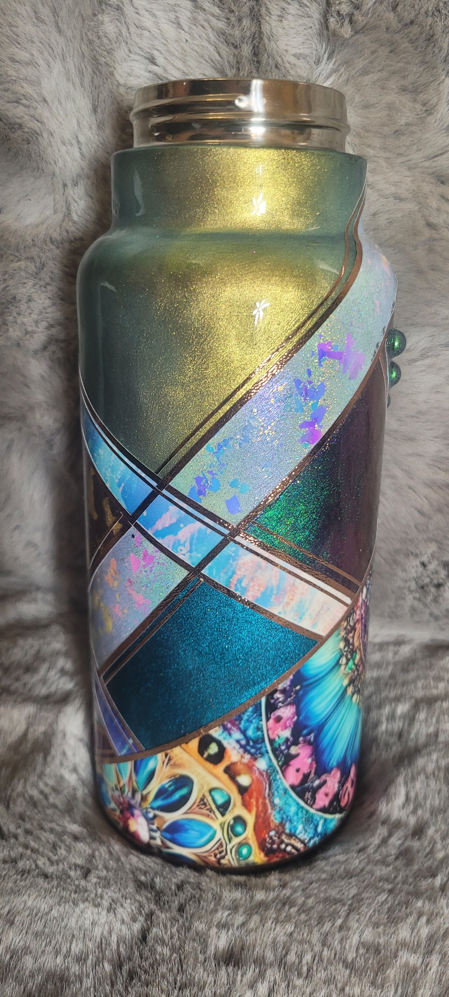 Hand Decorated Tumbler (32oz Hydro) CC6