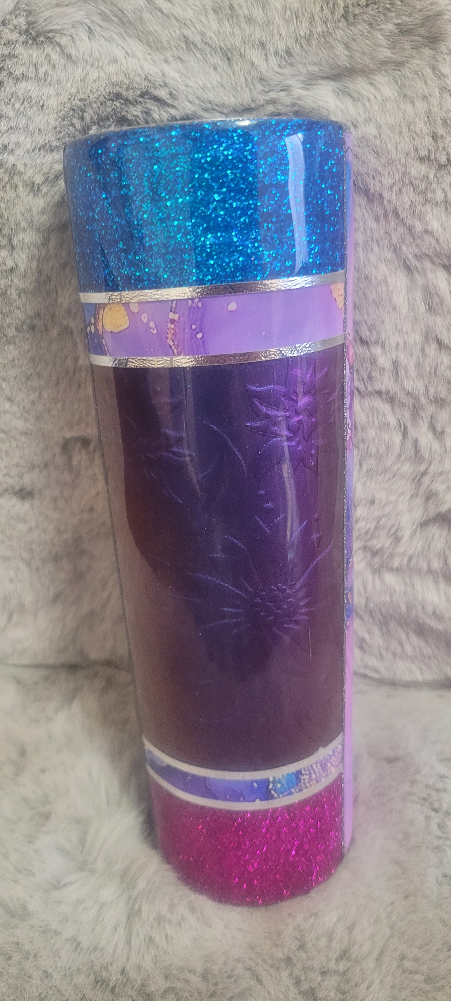 Hand Decorated Tumbler (24oz tapered)always believe