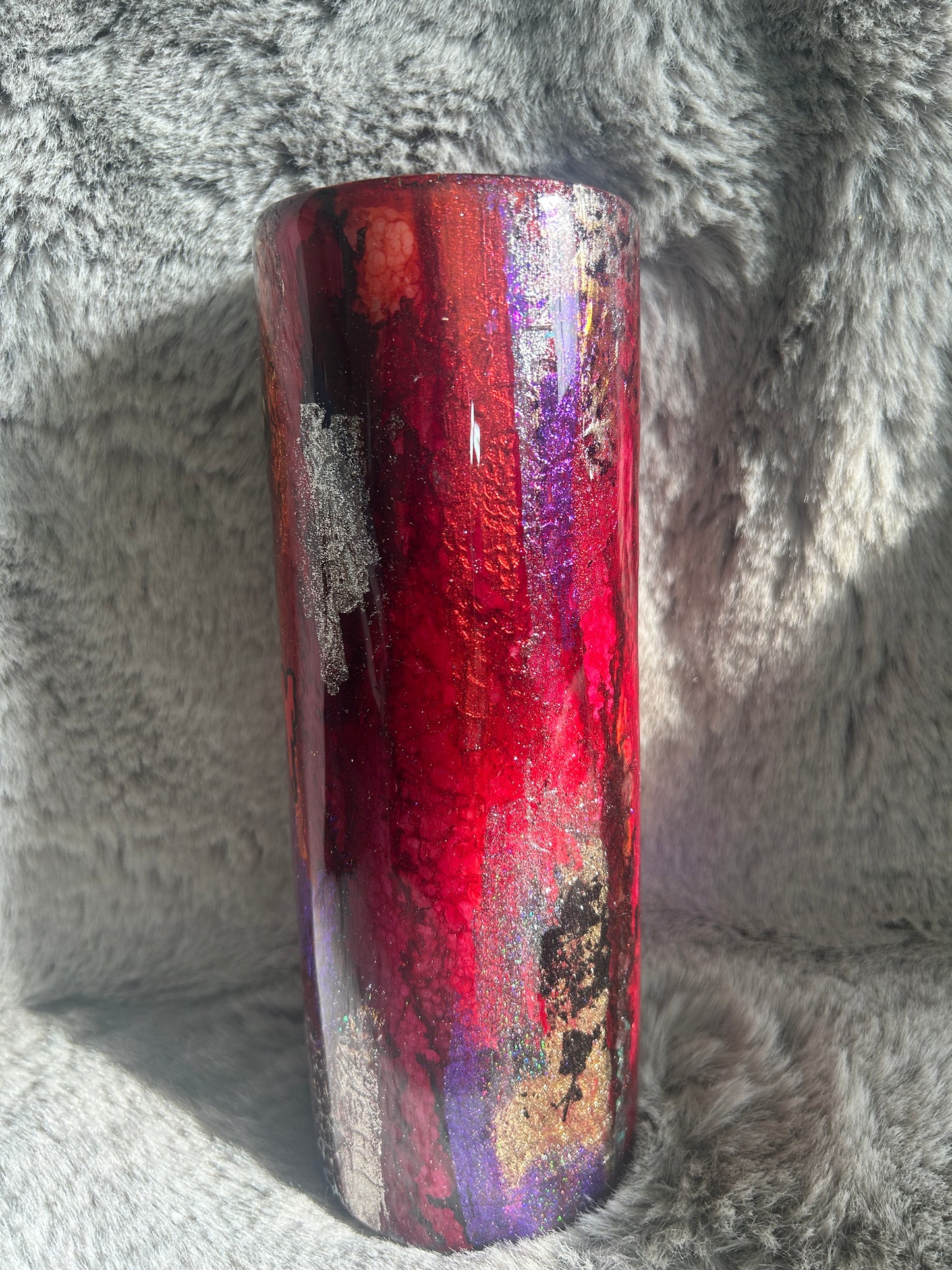Hand Decorated Tumbler (20oz) Always Petty Halloween