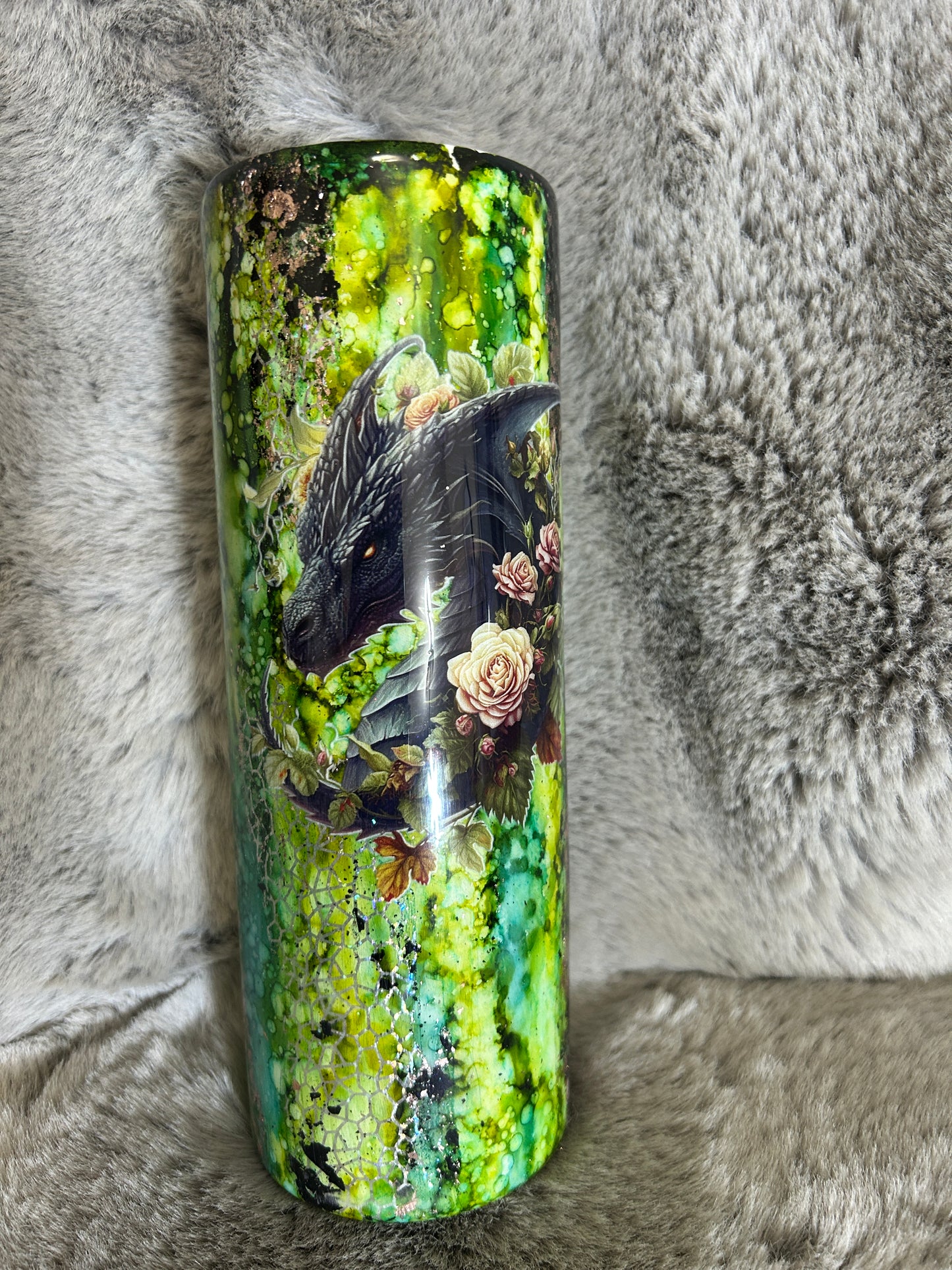 Customizable Rustic Raindrop Tumblers