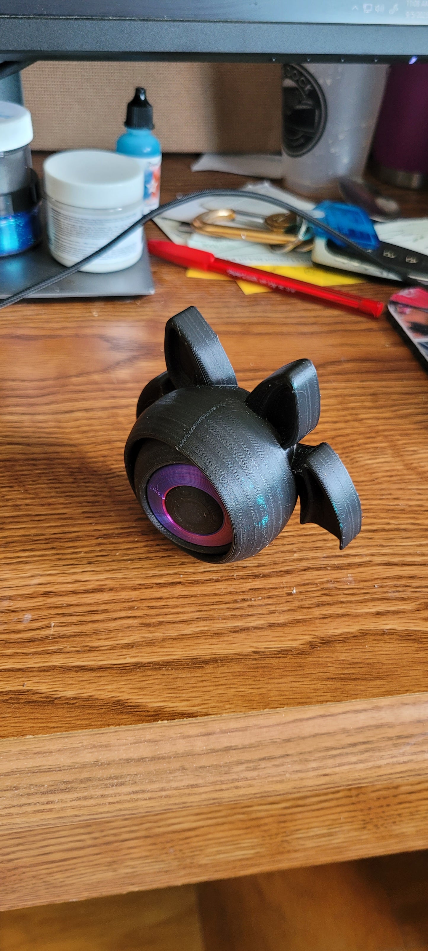 Rolly eye Halloween bat