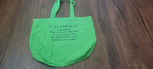 Funy tote bag (Calories)