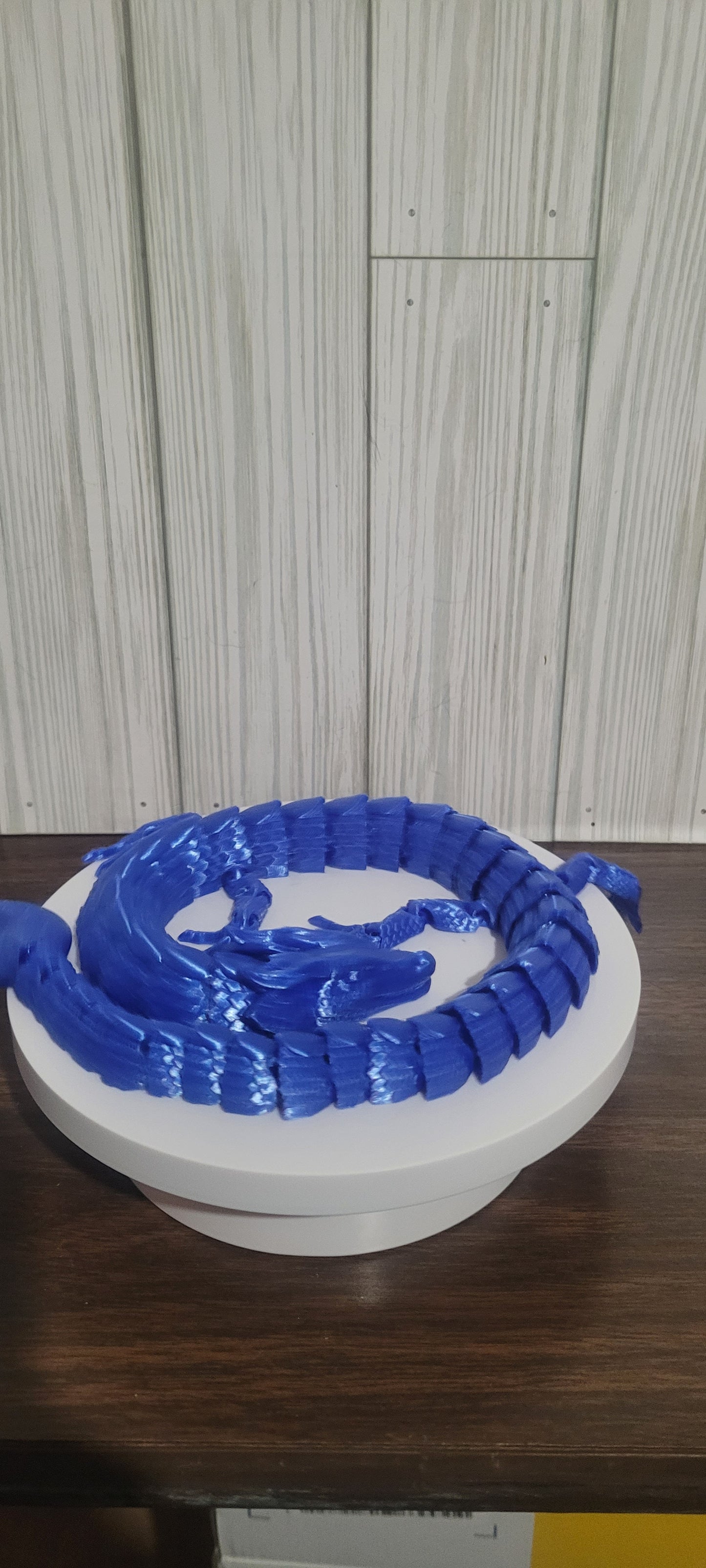 3d print Leaf Dragon in blue