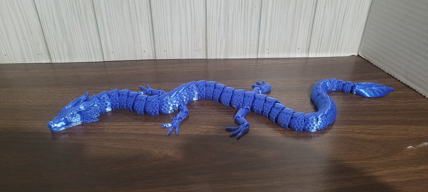 3d print Leaf Dragon in blue