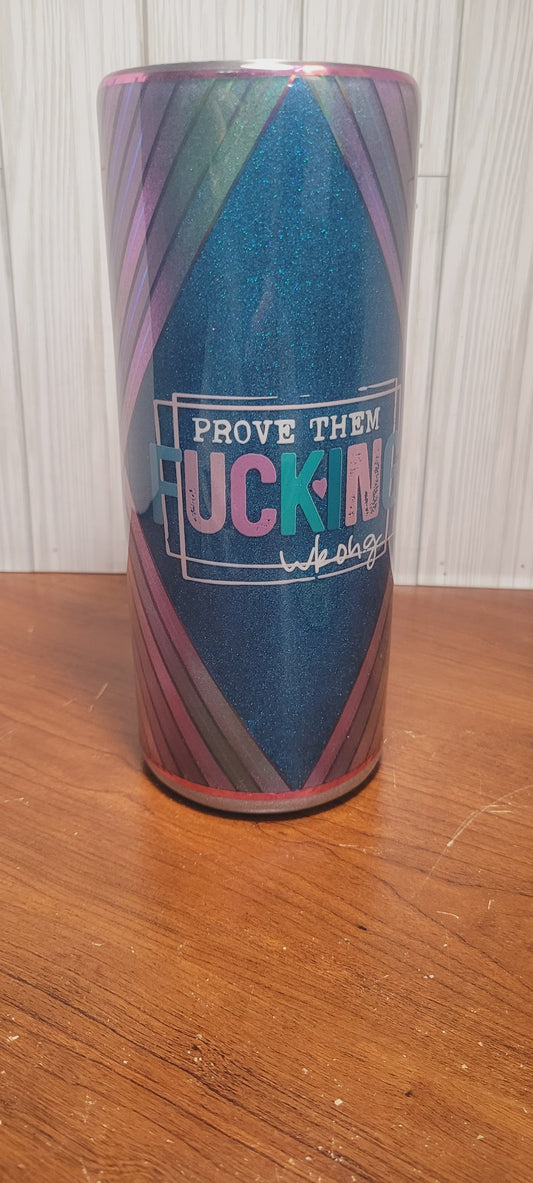 Hand Decorated Tumbler (30oz thick) #2