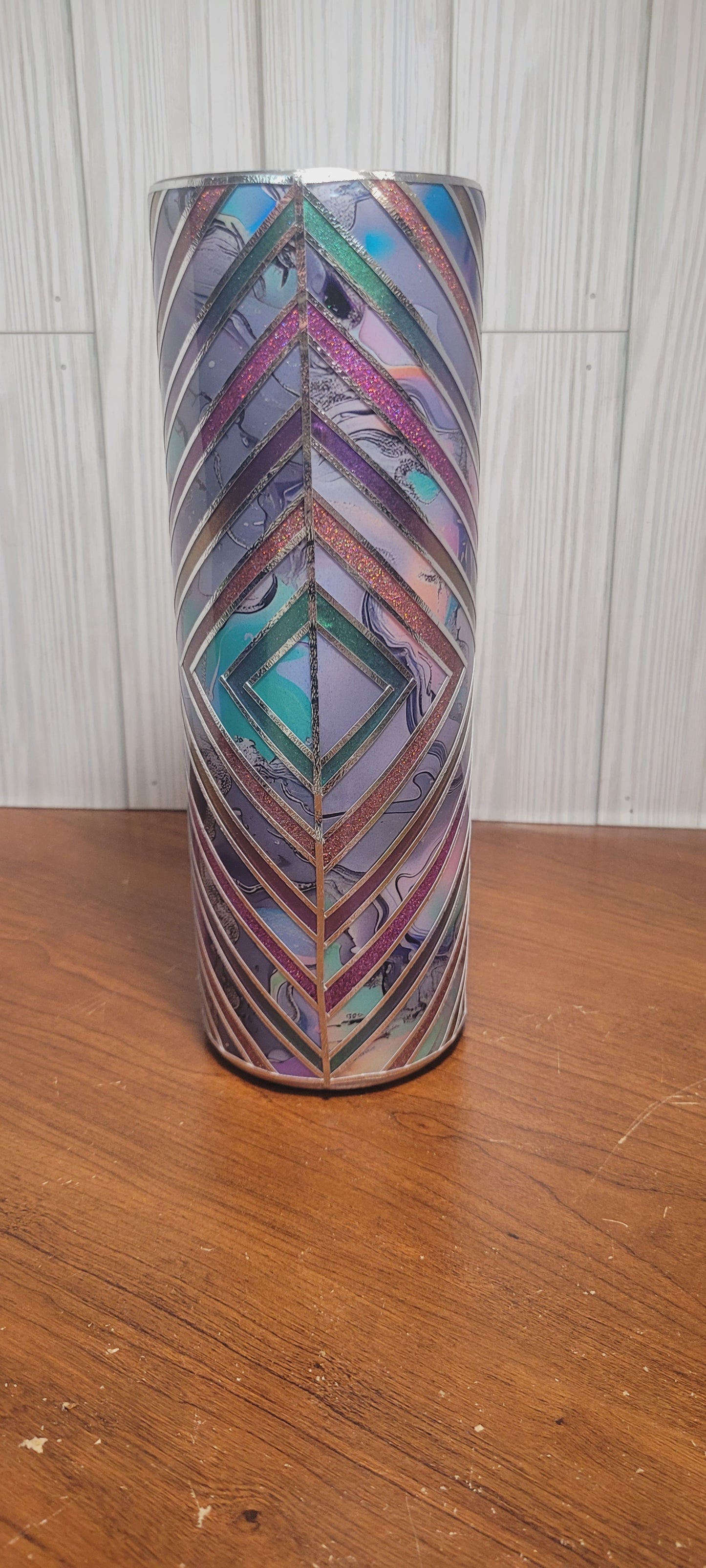 Hand Decorated Tumbler (30oz) #18