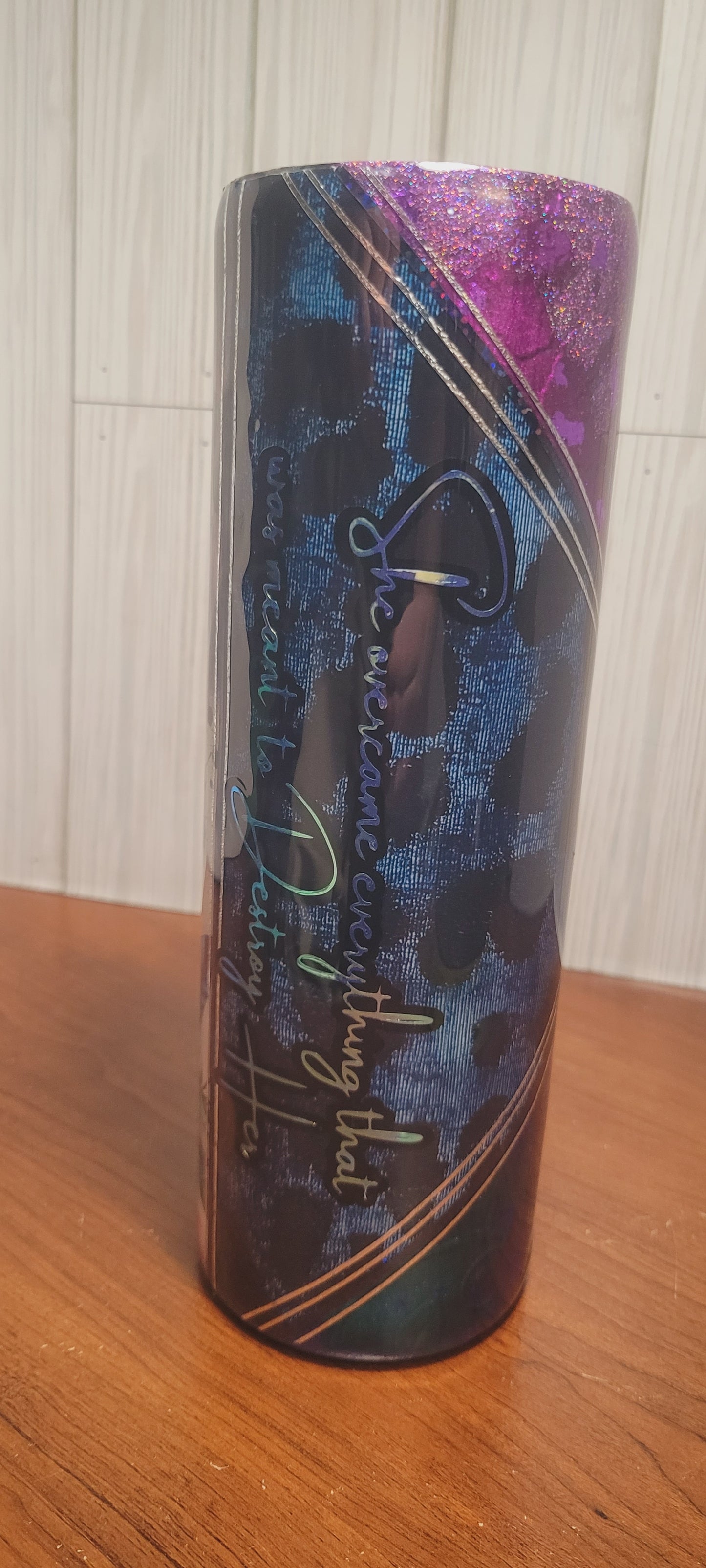 Customizable Mixed Media Tumblers