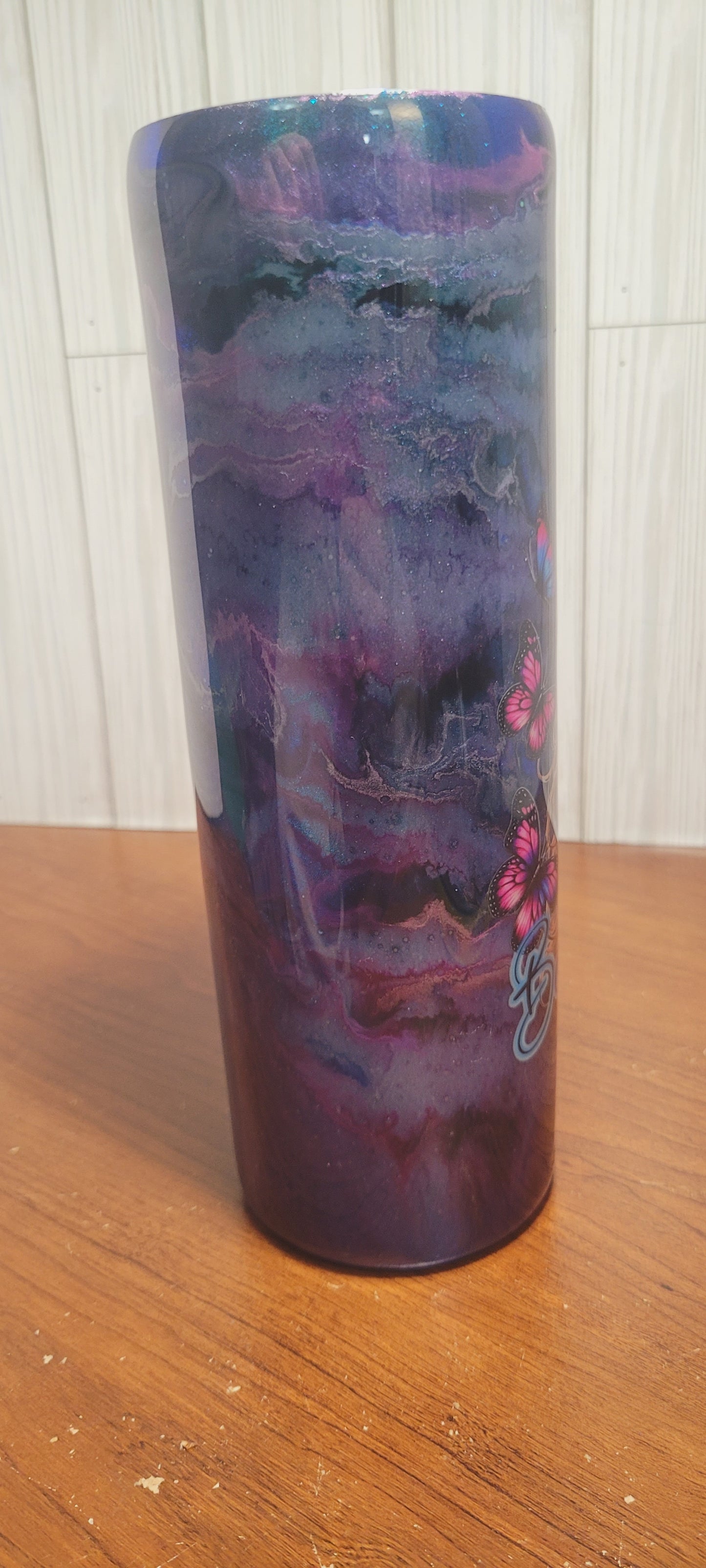 Hand Decorated Tumbler (30oz) #29