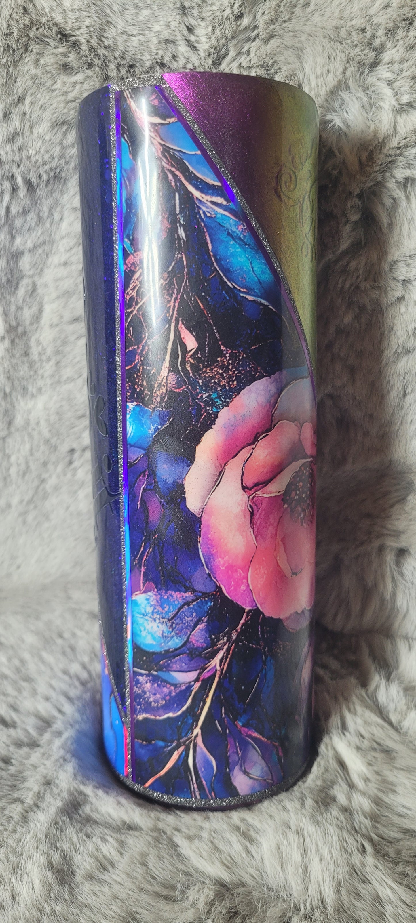 Hand Decorated Tumbler (30oz) #33