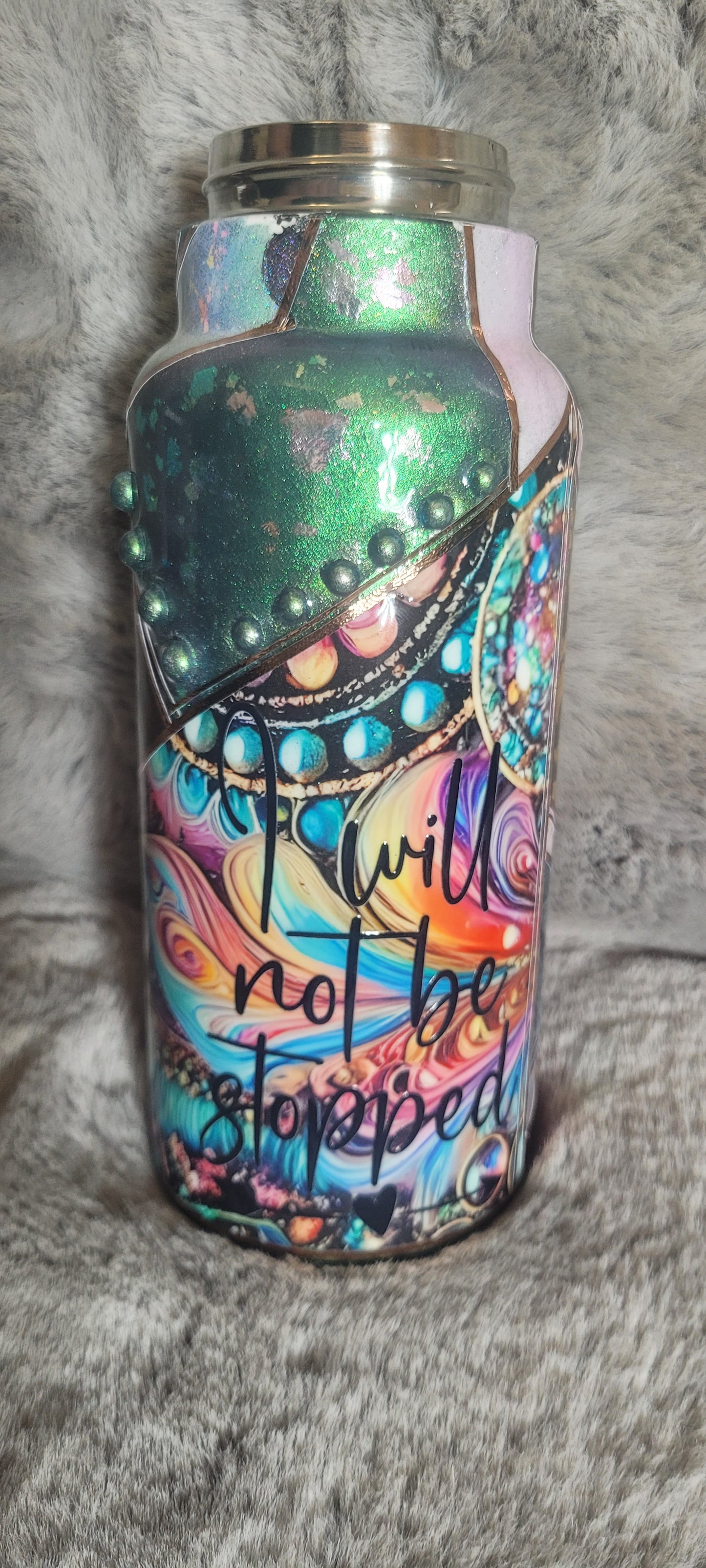Customizable Mixed Media Tumblers