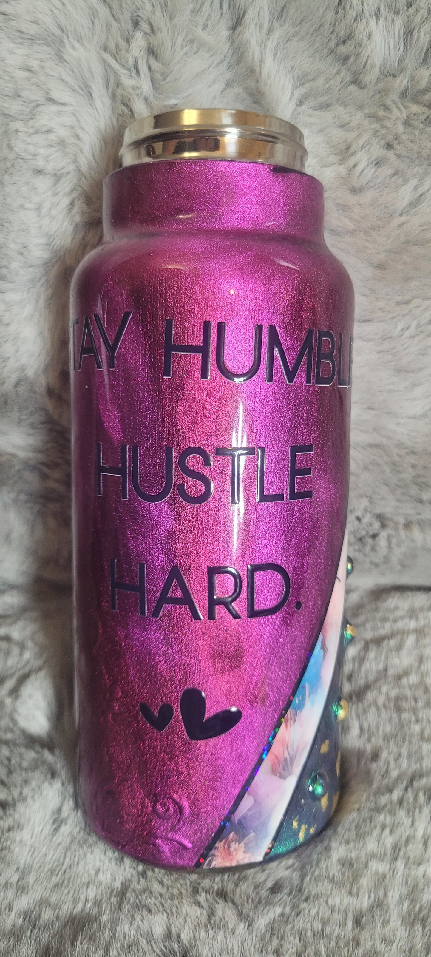 Hand Decorated Tumbler (32oz Hydro) Humble