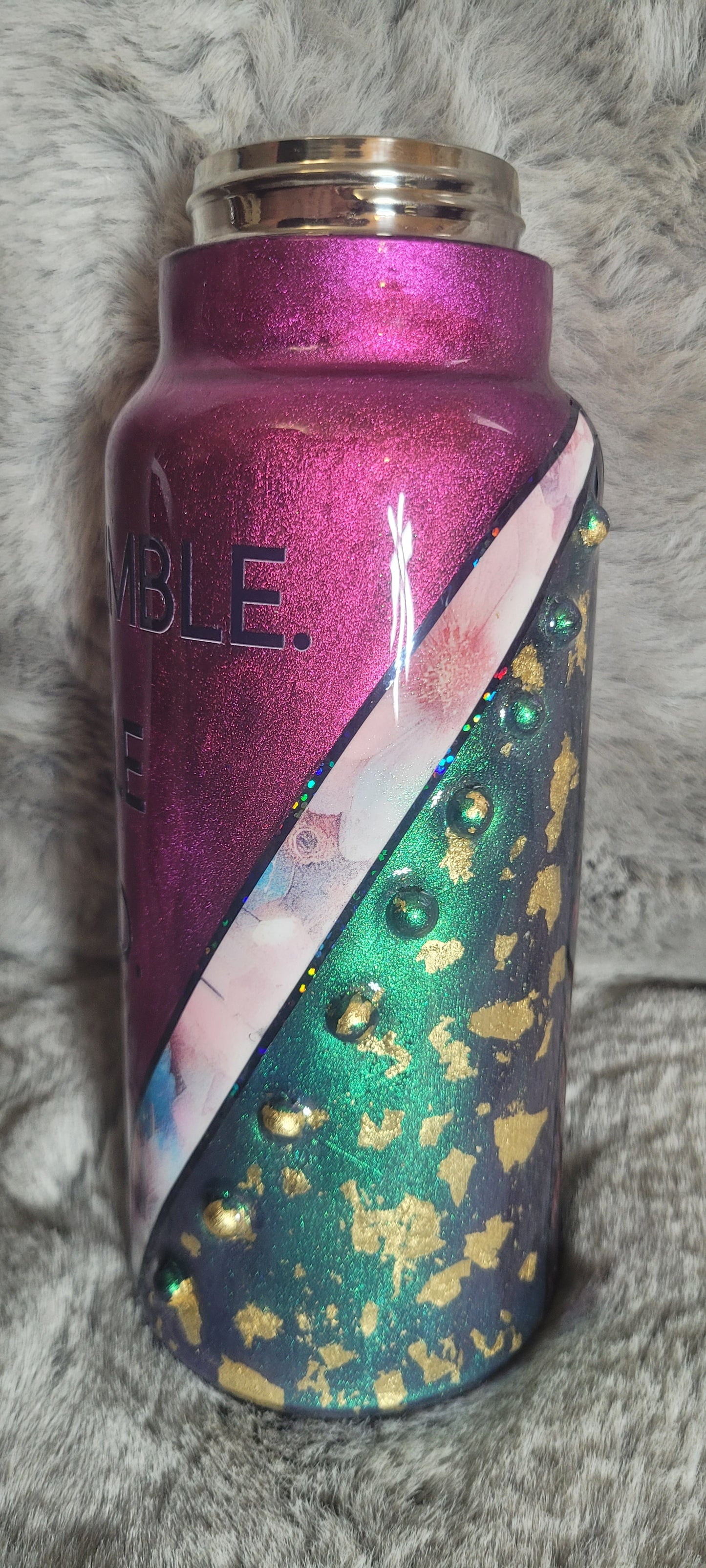 Hand Decorated Tumbler (32oz Hydro) Humble