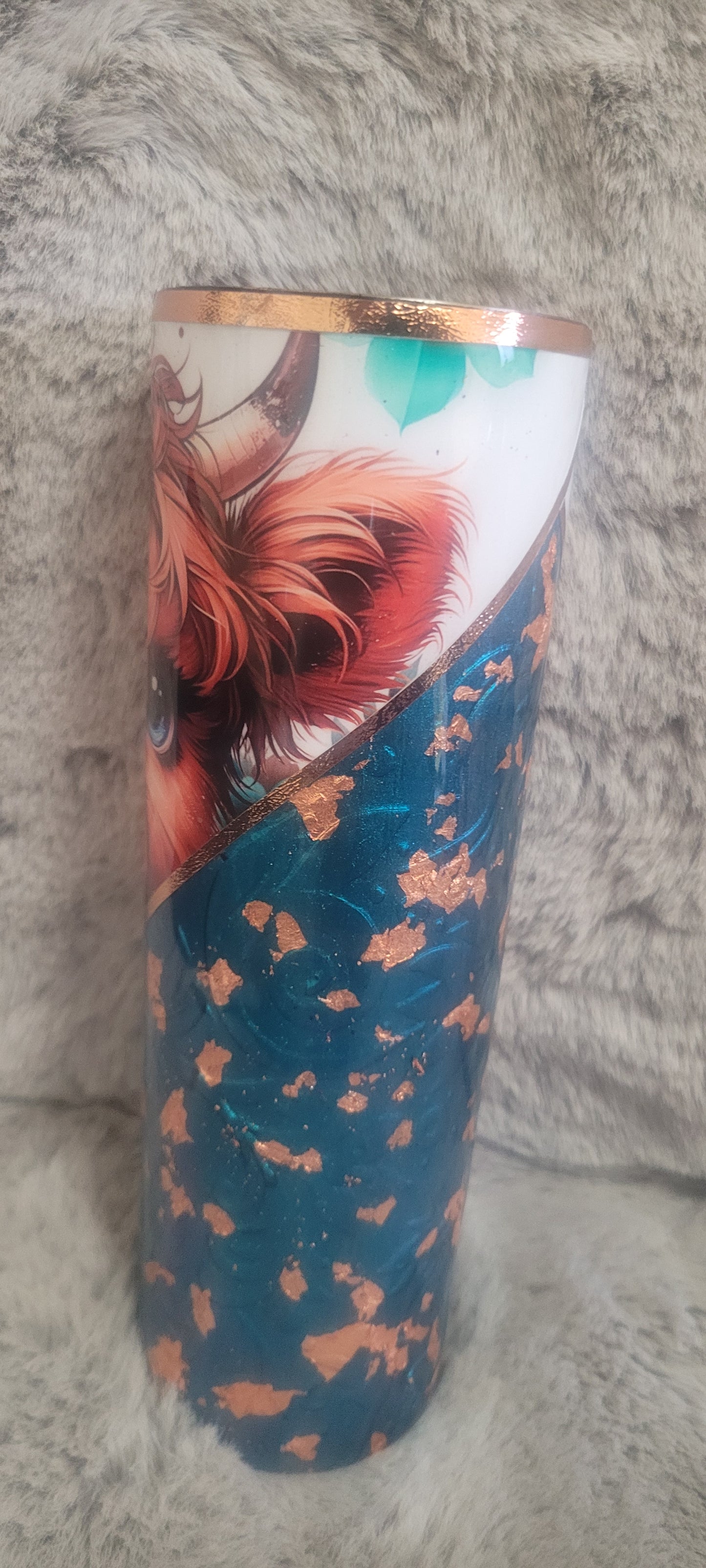 Hand Decorated Tumbler (24oz tapered) BB2