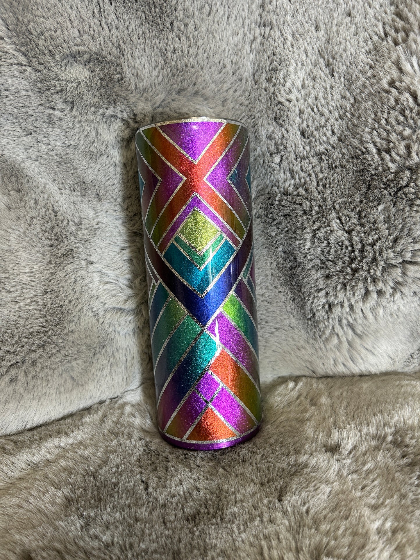 Hand Decorated Tumbler (20oz) pigment