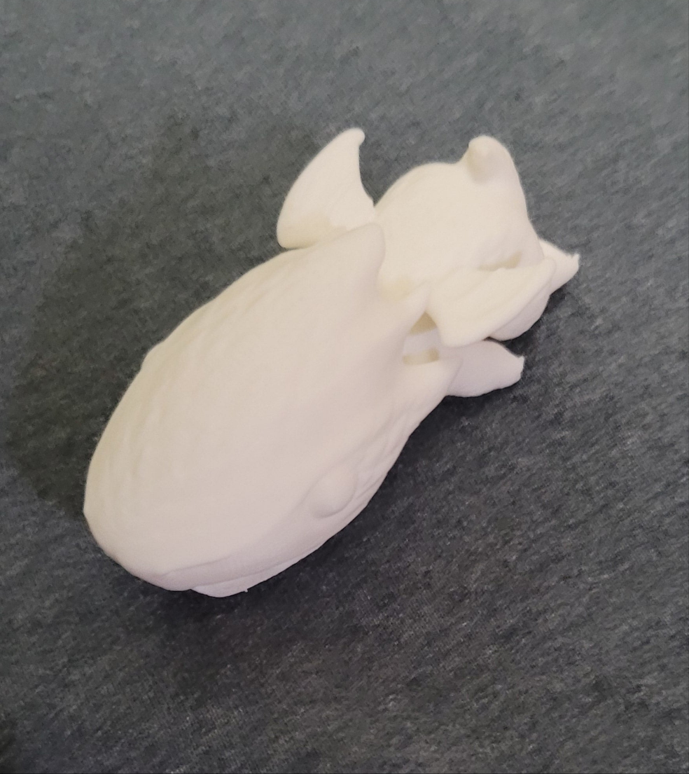 Little dragon key chain charm