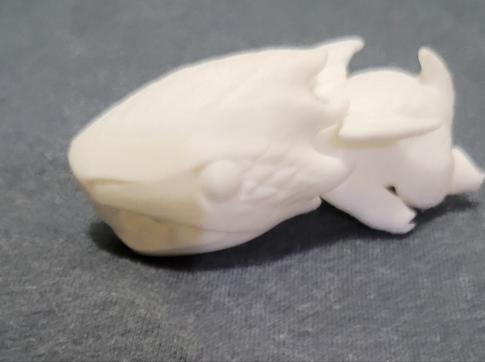 Little dragon key chain charm