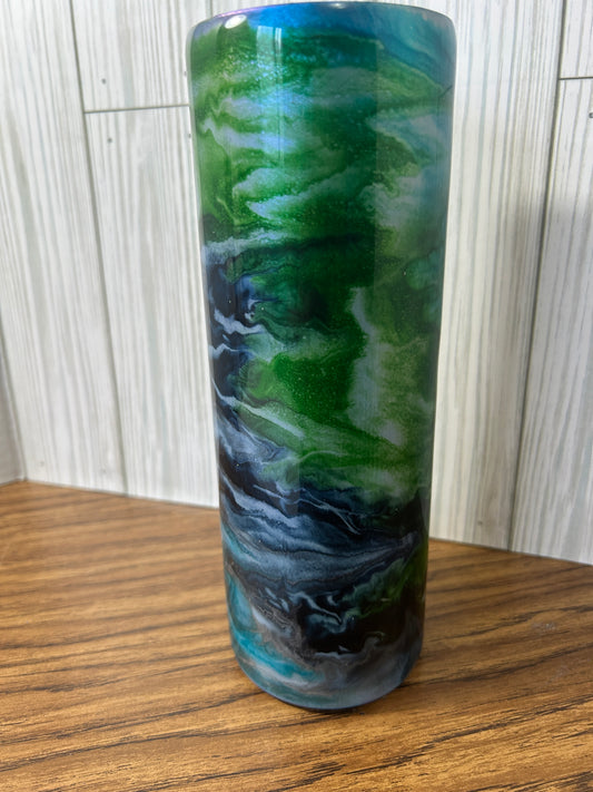 Hand Decorated Tumbler (20oz) number9