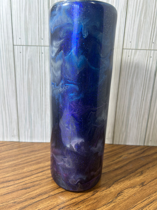 Hand Decorated Tumbler (30oz) number8