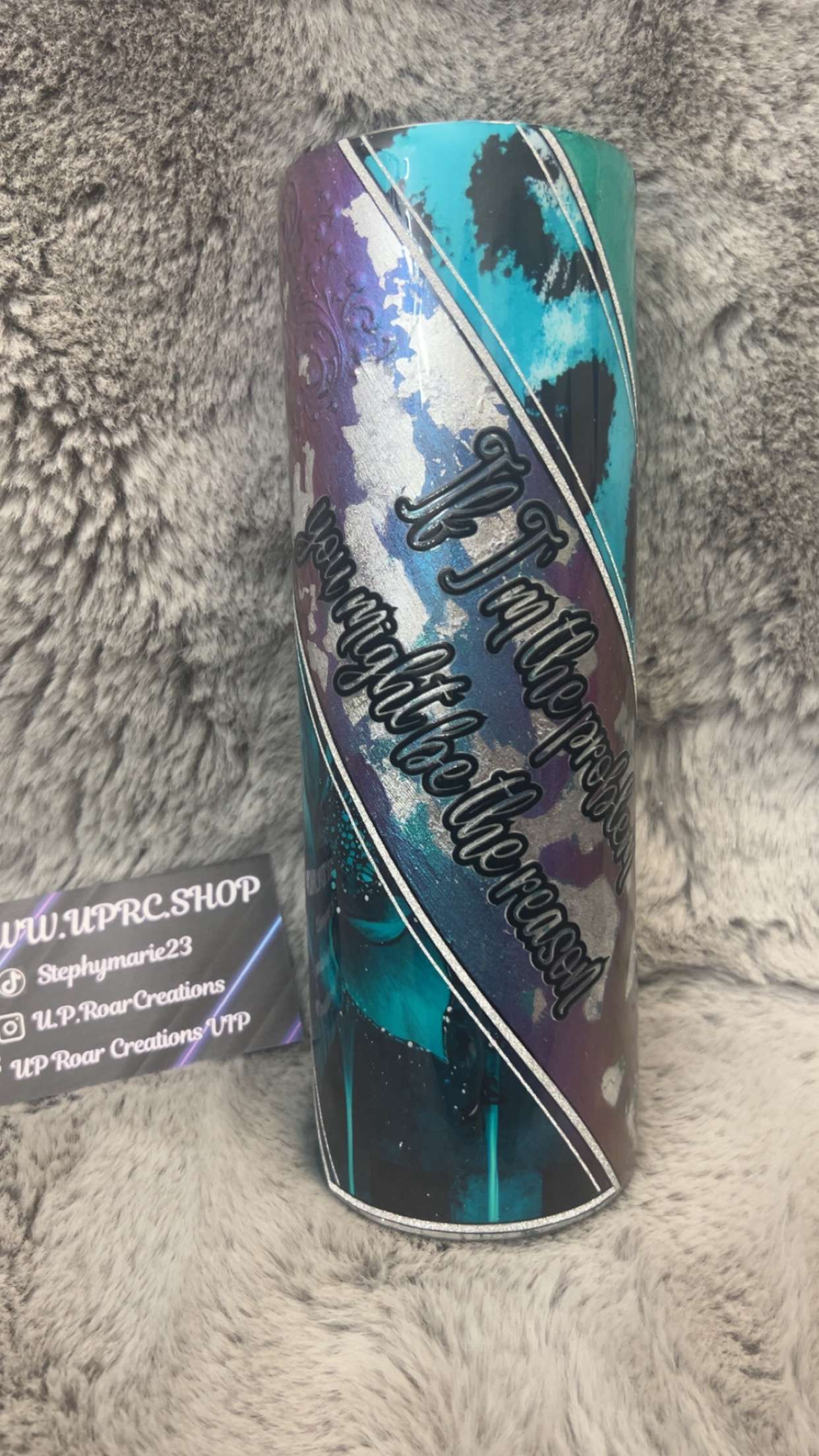 Customizable Mixed Media Tumblers